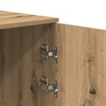 vidaXL Armoire rangement chêne artisanal 40x45x103 5cm bois ingénierie