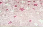 Tapis enfant Etoile 120 x 160 cm - Rose