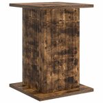 vidaXL Support de Plante Chêne fumé 30 5 x 30 x 43 cm