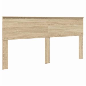 vidaXL Tête de lit Chêne Sonoma 200 cm Bois d'ingénierie