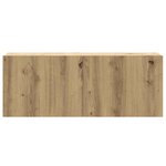 vidaXL Ensemble de meuble TV mural 5 Pièces chêne artisanal