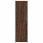 vidaXL Armoire Chêne marron 55 x 25 x 189 cm Bois d'ingénierie