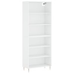 vidaXL Buffet blanc 69 5x32 5x180 cm bois d'ingénierie