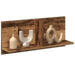 vidaXL Armoire murale 70x16 5x30 cm vieux bois bois d'ingénierie
