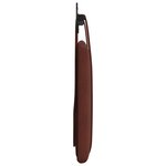 vidaXL Tête de lit suspendue Brun Brillant PU antique