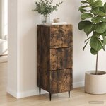 vidaXL Armoire à tiroirs 33 x 34 5 x 92 cm Bois d'ingénierie