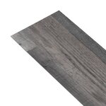 vidaXL Dalles de plancher PVC 4 46 m² 3 mm autoadhésif bois industriel