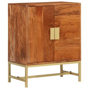 vidaXL Buffet 60x35x75 cm bois massif d'acacia