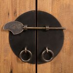 vidaXL Ensemble de salle de bains 5 Pièces Pinède solide