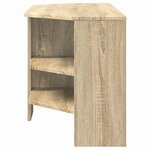 vidaXL MeubleTVd'Angle Chêne Sonoma 102 x 40 5 x 45 cm