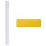 vidaXL Films pour fenêtre dépoli gris PVC