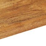 vidaXL Dessus de table 80x70x3 8 cm rectangulaire bois massif manguier