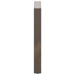 vidaXL Pieds de table à manger en forme de U  2 pièces  acier naturel  60 x (72-73) cm