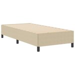 vidaXL Cadre de lit Vert gris 80 x 200 cm Tissu en velours côtelé