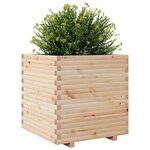 vidaXL Jardinière 70x70x72 cm bois de pin massif