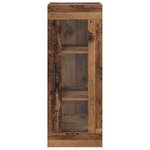 vidaXL Meuble mural Bois Ancien 34 5 x 34 x 90 cm