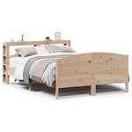 vidaXL Cadre de lit sans matelas 140x190 cm bois de pin massif