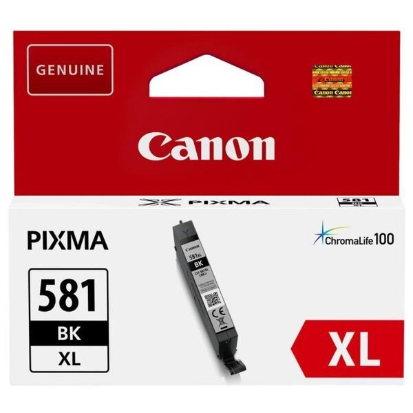 Canon cartouche d'encre a haut rendement cli-581bk xl - noir
