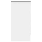 vidaXL Store enrouleur occultant 64 4 x 120 cm  largeur du tissu 60 cm  blanc