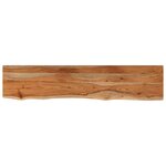 vidaXL Dessus de table 140x30x3 8 cm rectangulaire bois massif acacia