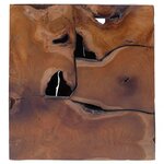 vidaXL Tabouret Bois de teck massif