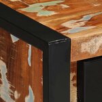vidaXL Buffet multicolore 55x35x70 cm bois massif récupération