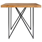 vidaXL Table à manger 180x90x76 cm Bois d'acacia massif