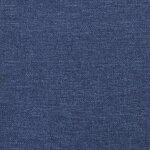vidaXL Panneaux muraux 12 Pièces Bleu 90x15 cm Tissu 1 62 m²
