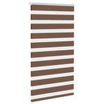 vidaXL Store zèbre marron 90x150 cm largeur du tissu 85 9 cm polyester