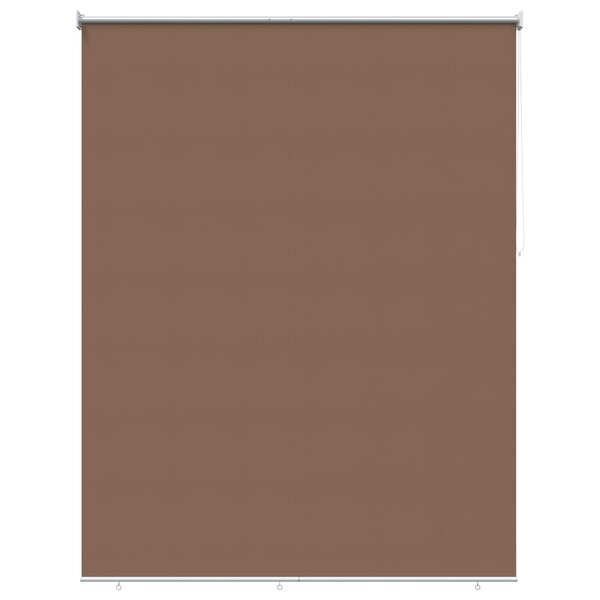 vidaXL Store roulant extérieur protection UV Taupe Polyester