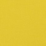 vidaXL Canapé 2 places avec oreillers jaune clair 120 cm tissu