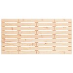 vidaXL Tête de lit murale 146x3x63 cm Bois massif de pin
