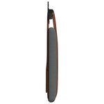 vidaXL Tête de lit suspendue Uni Gris foncé 130 x 55 x 5 cm PU antique