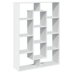 vidaXL Bibliothèque blanc 102x29x143 cm bois d'ingénierie