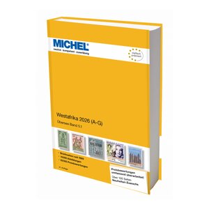 Catalogue de cotation Michel timbres Afrique de l'Ouest 2026 volume 1 (de A à G).