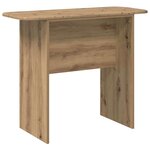 vidaXL Table console Chêne artisanal 93 x 40 x 75 cm Bois d'ingénierie