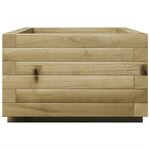 vidaXL Jardinière 70x40x26 5 cm bois de pin imprégné
