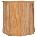 vidaXL Buffet d'angle 60x45x60 cm bois de teck massif