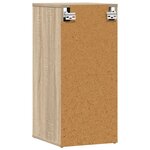 vidaXL Armoire à chaussures Chêne sonoma 32x35x70 cm Aggloméré