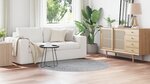 Tapis Shaggy vidaXL avec support en latex Gris ø160 cm
