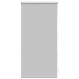 vidaXL Store enrouleur occultant 44 4 x 100 cm  largeur du tissu 40 cm  gris