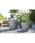 Vibia Campana Bac à fleurs Rond 55 - Gris Ø 55 x 47 cm