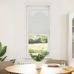 vidaXL Store plissé gris clair 50x150 cm largeur du tissu 49 4 cm
