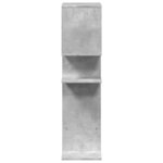 vidaXL Étagère séparatrice de pièce gris béton 92x29x112 cm