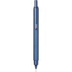 Portemine scRipt Hexagonal Aluminium Brossé pour Mines 0 5 mm Navy Bleu RHODIA