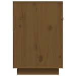 vidaXL Meuble TV Marron miel 90x40x60 cm Bois de pin massif