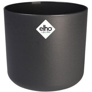 B.for Soft Pot de fleurs rond 25 - Noir Ø 25 x 23 cm