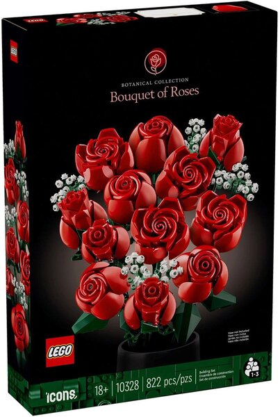 LEGO Botanicals - LEGO Icons - Bouquet de Roses Éternelles - 10328