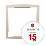 Cadre d'encastrement ivoire brillant ral 1015