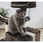 Kerbl Arbre à chat Safari Big 122 cm Marron foncé